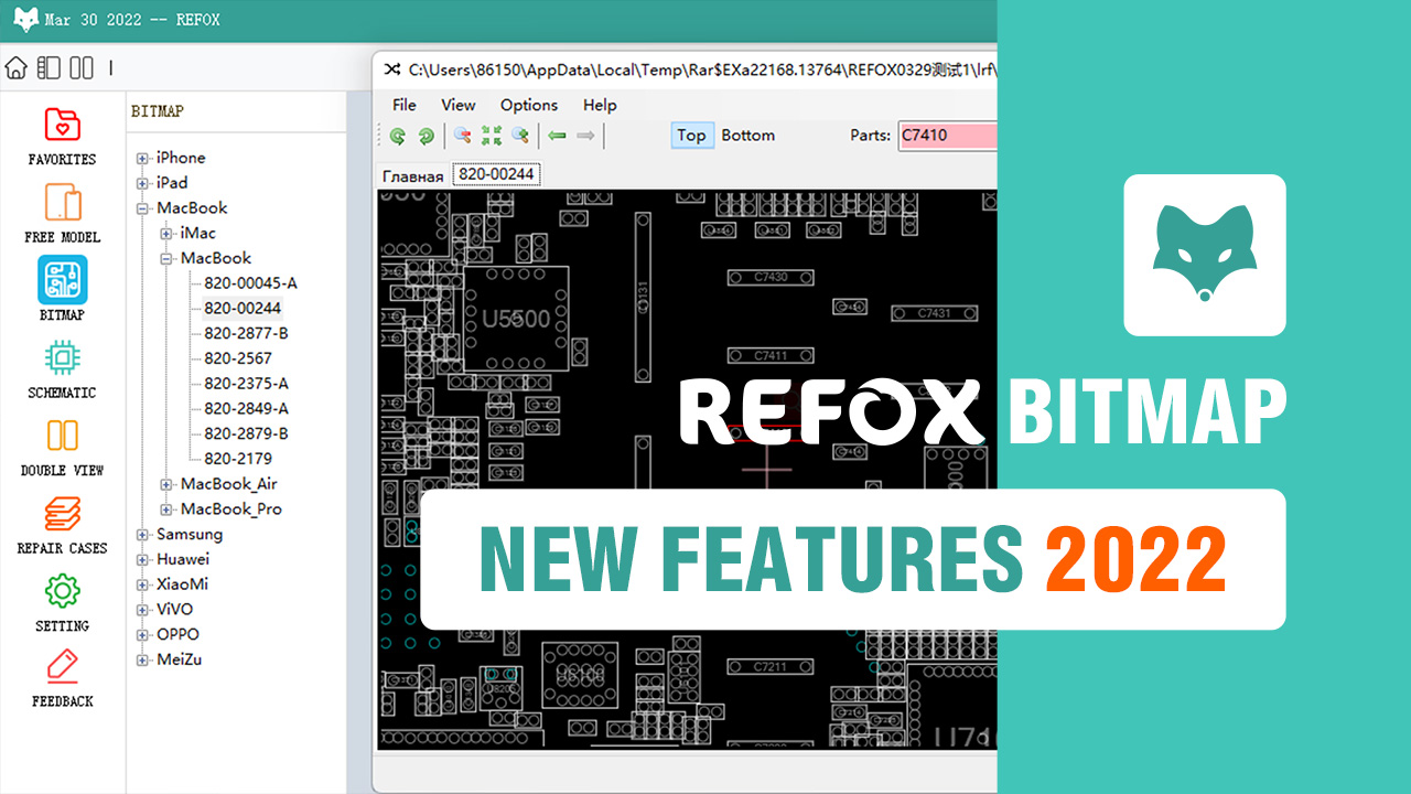 REFOX Bitmap – Ultimate Motherboard Repair Assistant