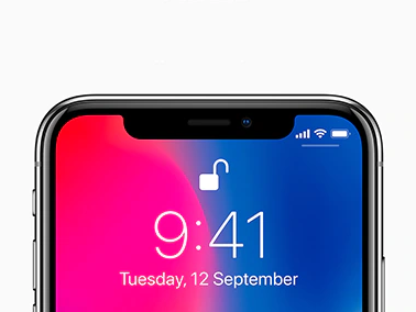 Come risolvere il Face ID dell'iPhone - Spostare l'iPhone un po' più in basso