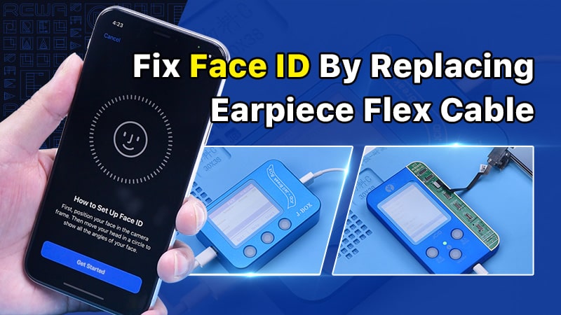 iPhone X Face ID Not Working Fixed By Replacing Earpiece