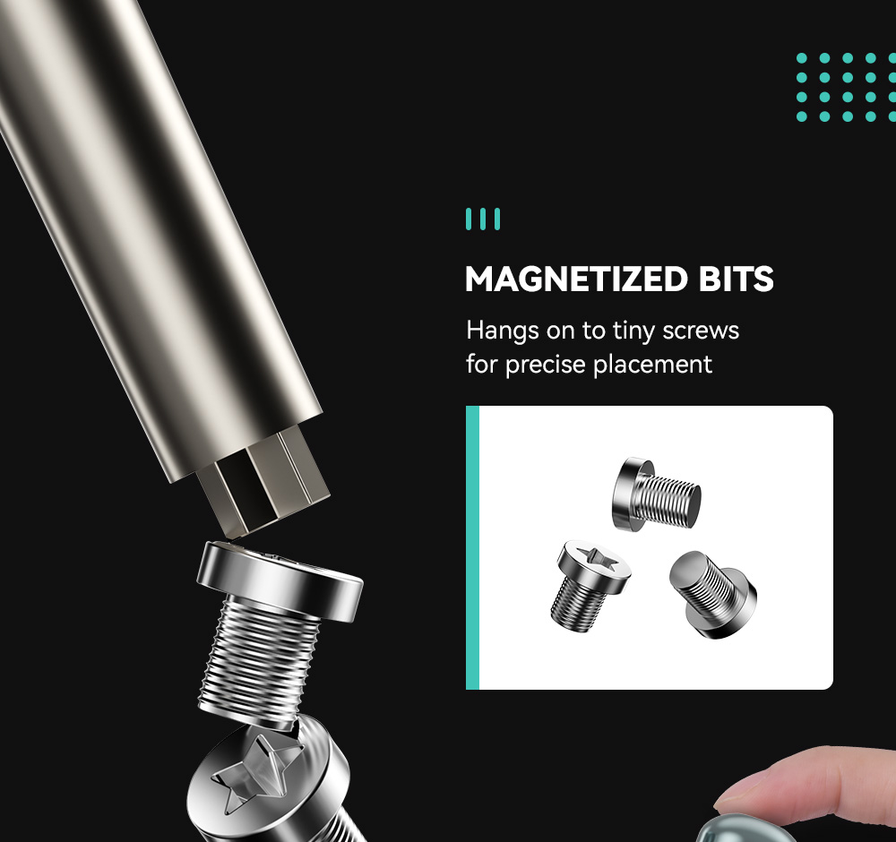 RS2 Screwdriver Set-magnetic bits