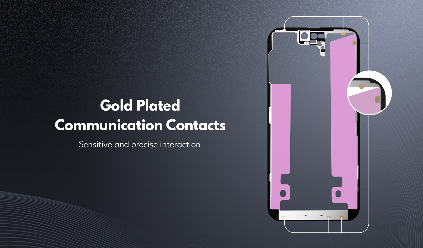 Professional iPhone Frame Adhesive Bond