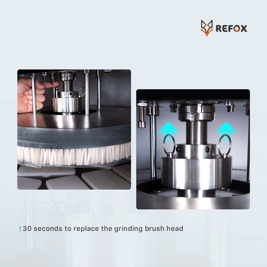 REFOX AP16 16 Slots Automatic Grinding & Polishing Machine