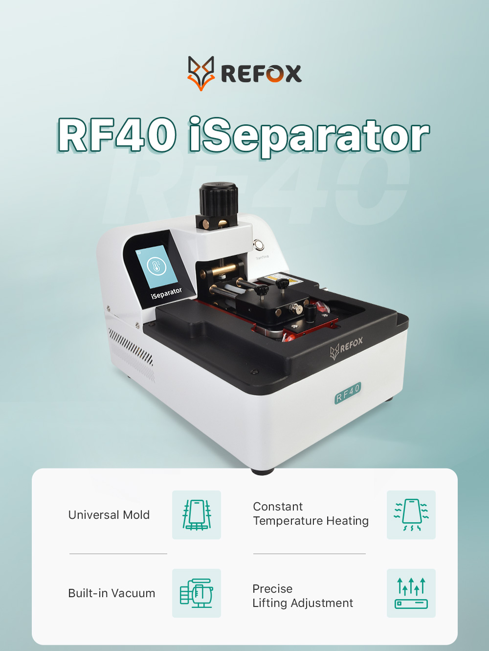 REFOX RF40 iSeparator Mobile Phone Screen Separator Machine