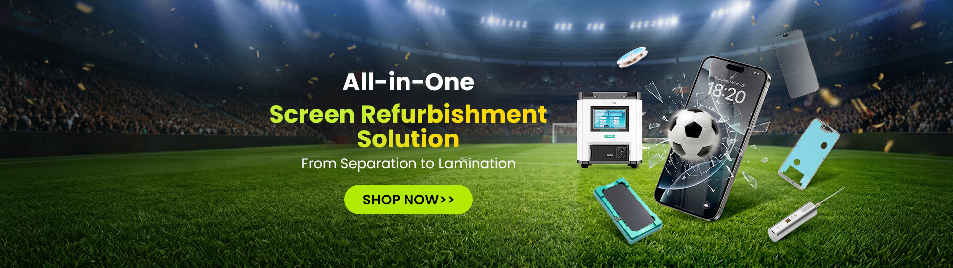 Screen Refurbishment Solution
