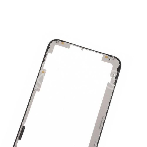 For Apple iPhone XS Max Front Bezel - Black - S+