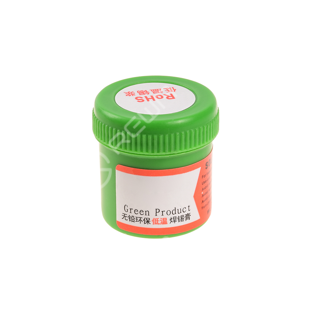 Best Shopper Low Temperature Solder Paste – Premium Reballing Paste With No-Clean Flux, 138°C Melting Point For Electronics Repair
