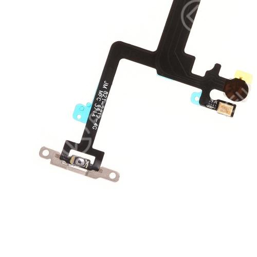 For Apple iPhone 6 Plus Power Switch Flex Cable with Metal Plate