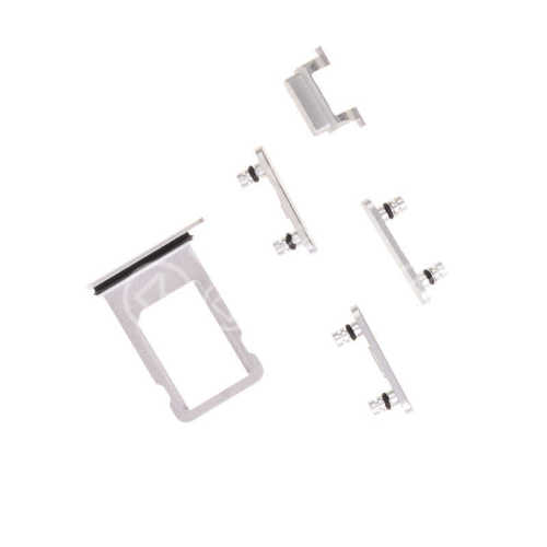 iPhone 6 Side Button Set with Single SIM Card Tray