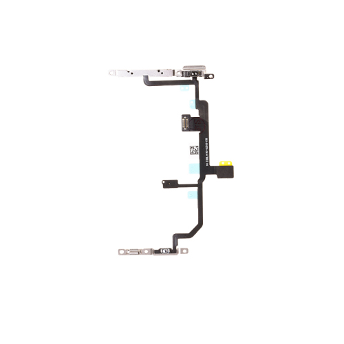 For Apple iPhone 8 Plus Power Switch Volume Flex Cable with Metal Plate