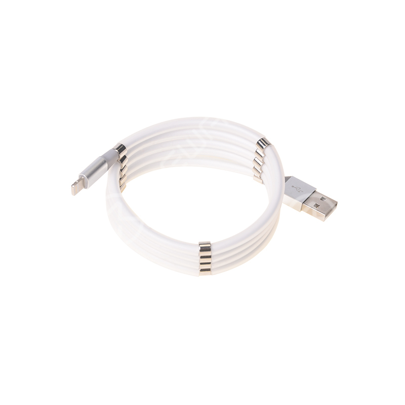 Automatically Retractable Lightning Data Cable - S+