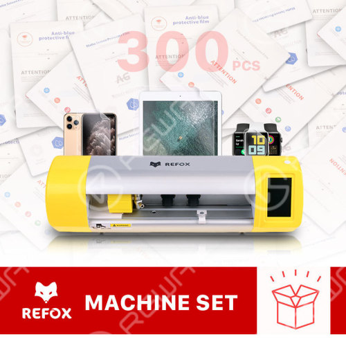 REFOX R-03A Screen Protector Cutting Machine  Set - with 300PCS Film
