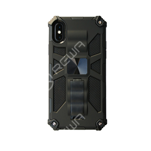 Shockproof Protective Phone Case With Kickstand For iPhone 6 -13 Pro Max Black