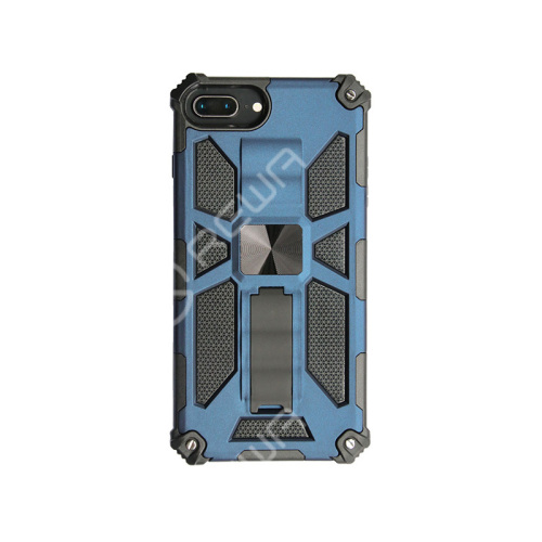 Shockproof Protective Phone Case With Kickstand For iPhone 6 - 13 Pro Max Blue