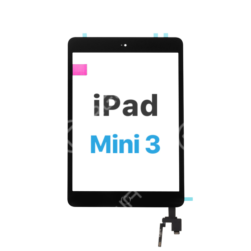 Apple iPad mini 3 Touch Screen Digitizer Replacement (Home Button Pre-installed)