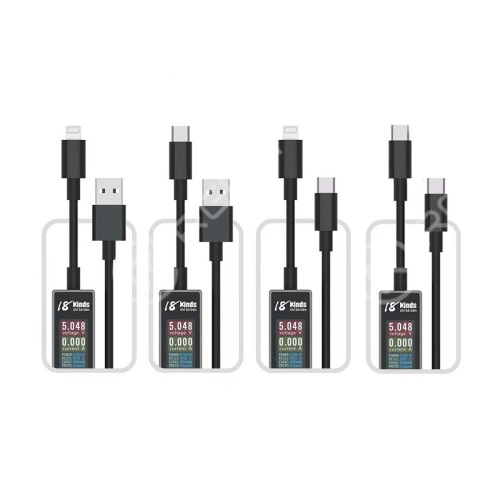 AV-Line Intelligent Detection Charging Cable (Lighting/Type-C to USB, Lighting/Type-C to Type-C )