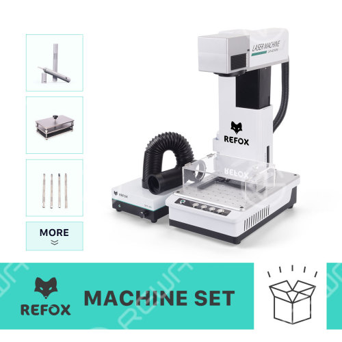 REFOX LM-40 Mini Laser Marking Machine Set For iPhone Back Glass Removal