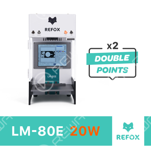 REFOX LM-80B/E 3 in 1 Intelligent Laser Marking Machine Set