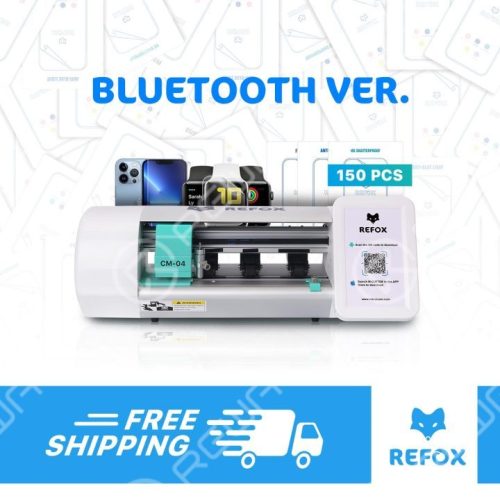 REFOX CM-04 Screen Protector Cutting Machine Set (Bluetooth Ver) - with 150PCS Films