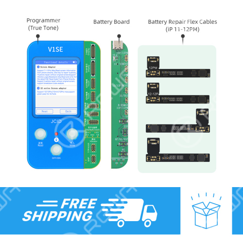 JC V1SE Repair Programmer Pack for iPhone Battery Repair/True Tone Restore
