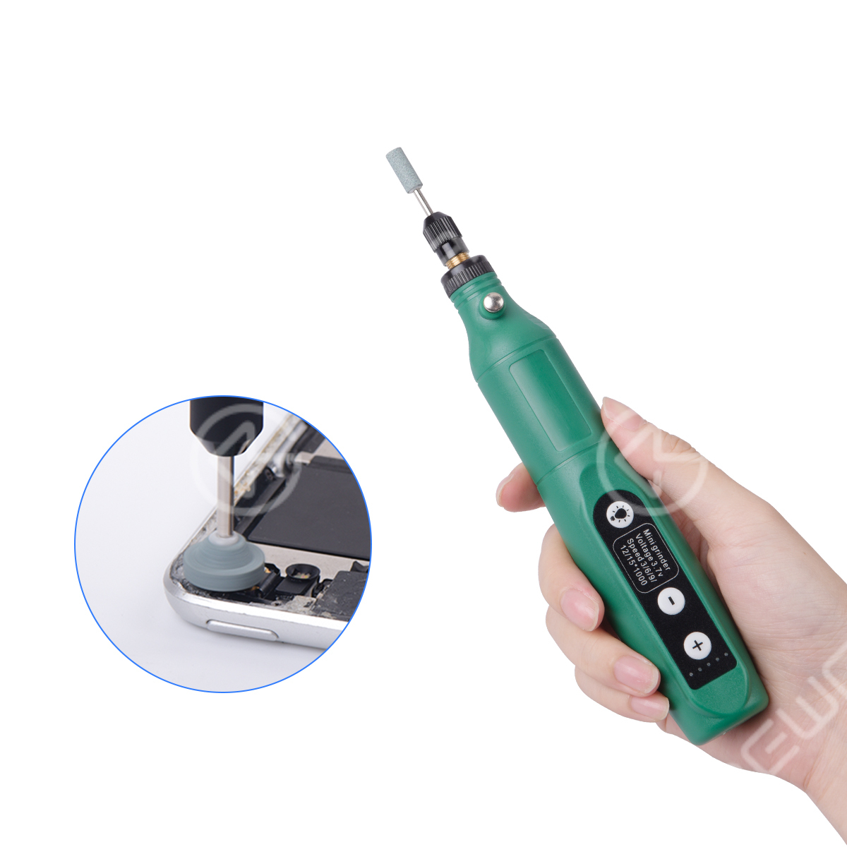 Buy Rangwell Wood Electric Mini Grinding Pen Online at Best Prices in India  - JioMart.