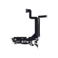 Charging Port Flex Cable for iPhone 14 Pro Max (Pull) - Space Black