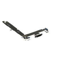 Charging Port Flex Cable for iPhone 16 Plus (Pull) - Black