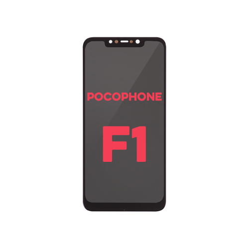 pocophone f1 black screen