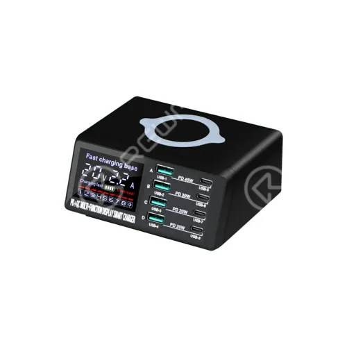 WLX X9D 8-Port Intelligent PD USB Fast Charger