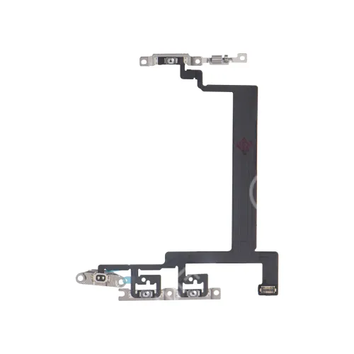 Apple iPhone 13 mini/13/13 Pro/13 Pro Max Power Volume Flex Cable (With Metal Plate Pre-installed)