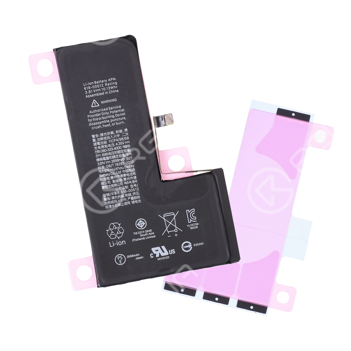Batterie Apple iPhone XS Max 3.79V 11.16Whr 3174mAh