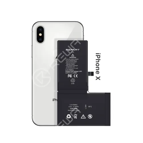 REPART High Capacity Battery Replacement for iPhone X - Prime