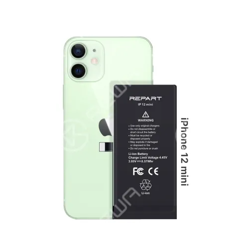 REPART Standard Capacity Battery Replacement for iPhone 12 Mini - Select