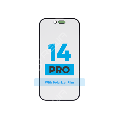 Apple iPhone 14 Pro/14 Pro Max Front Glass Replacement With OCA/Polarizer Film Pre-installed