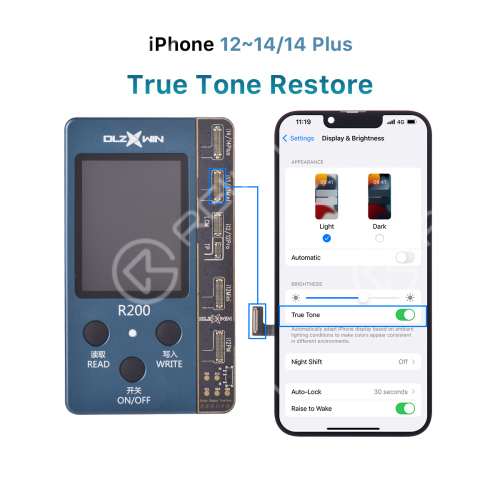 DLZXWIN R200 True Tone Restore Programmer for iPhone 7-14 Series