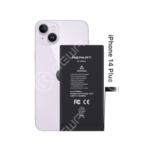 REPART Standard Capacity Battery Replacement for iPhone 14 Plus - Select