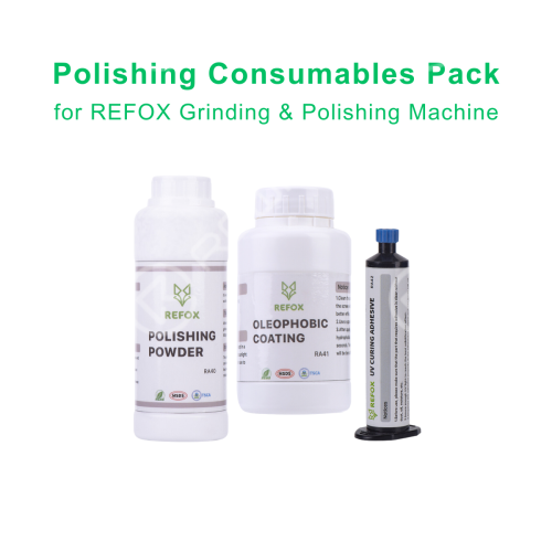 REFOX Polishing Consumables Pack (Polishing Powder / Oleophobic Coating / Waterproof Adhesive)