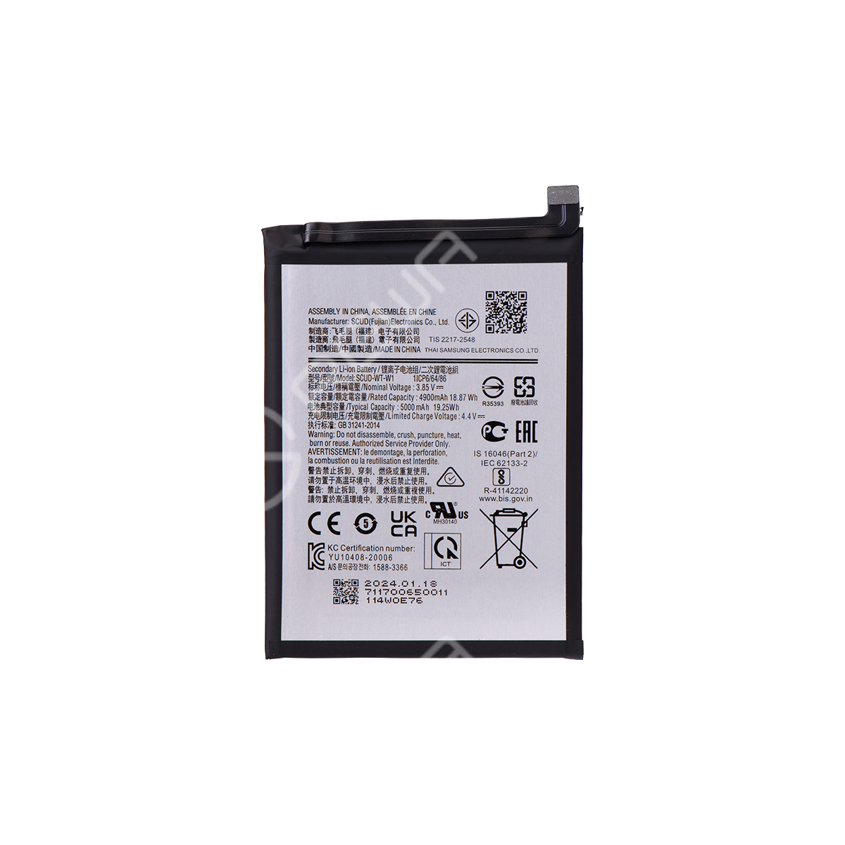Battery Replacement for Samsung Galaxy A22 (2021) A226 5G