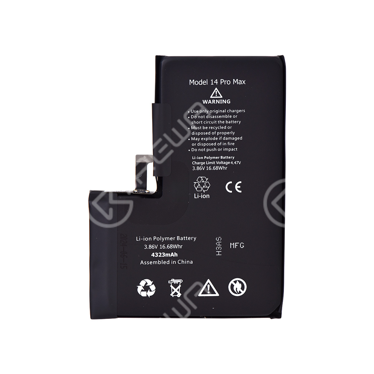 iPhone 14 Pro Max Standard Capacity Battery Replacement (NO