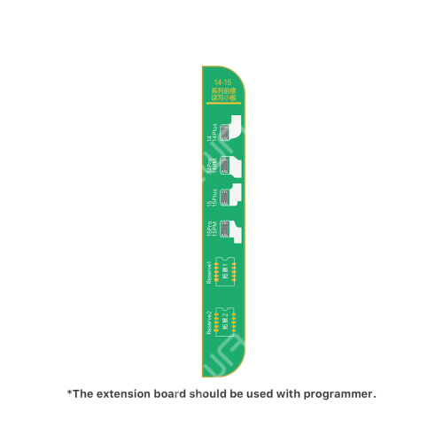 JCID V1SE Front Camera Repair Board & Tag-on Flex Cables For iPhone 14-15 Series