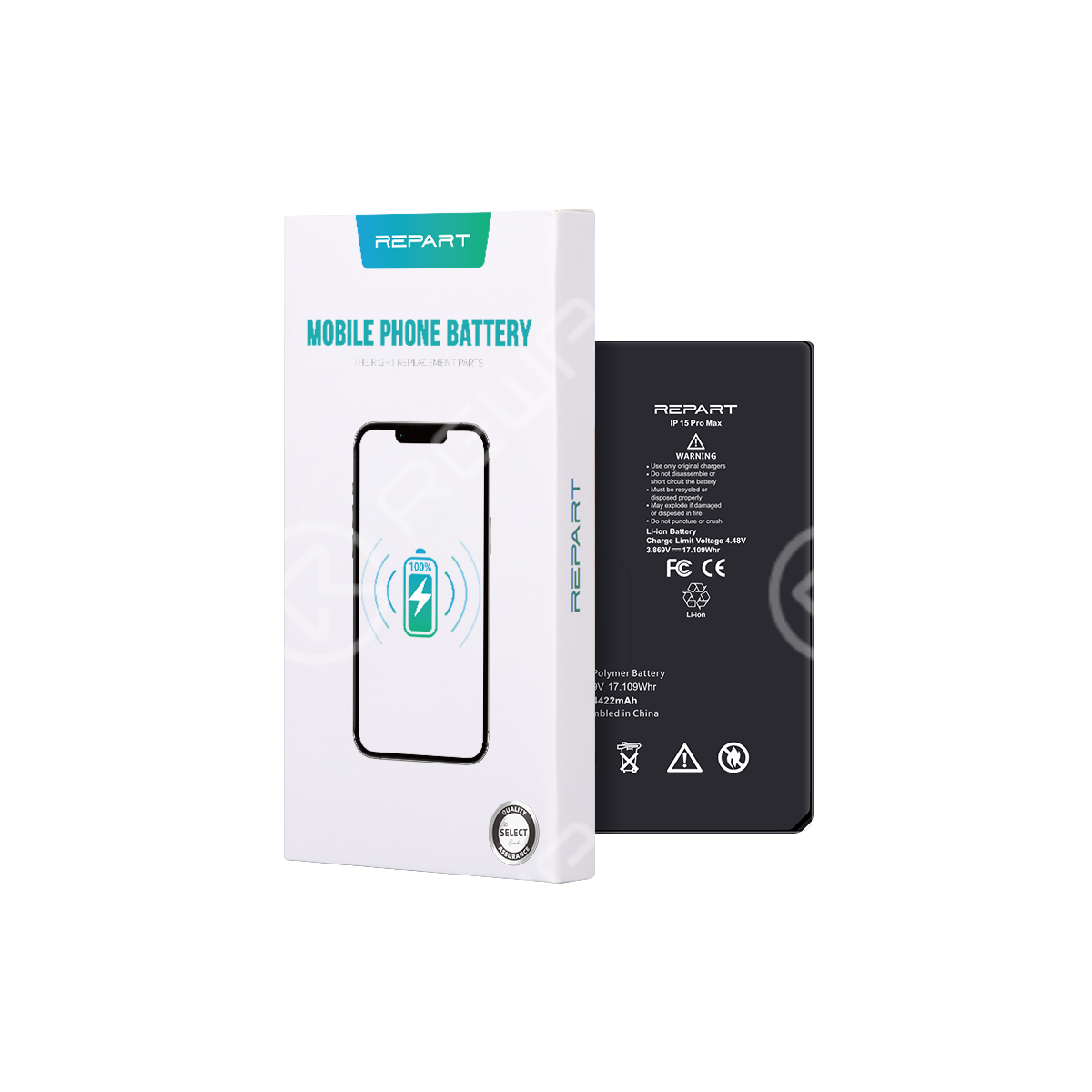 REPART iPhone 15 Pro Max Standard Capacity Battery Replacement