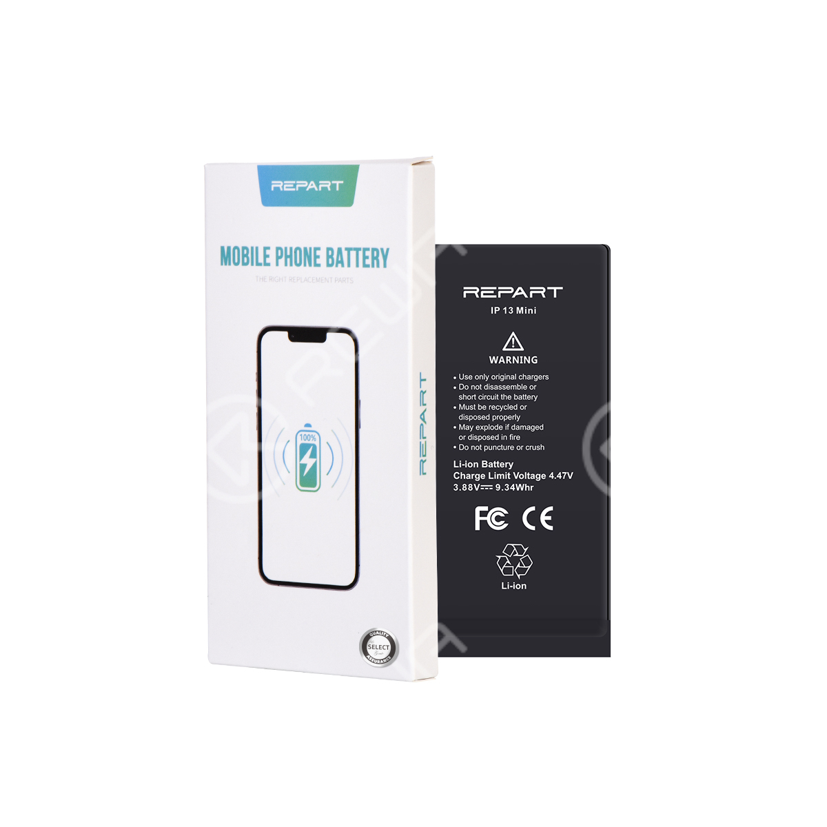 REPART iPhone 13 mini Standard Capacity Battery Replacement - Select
