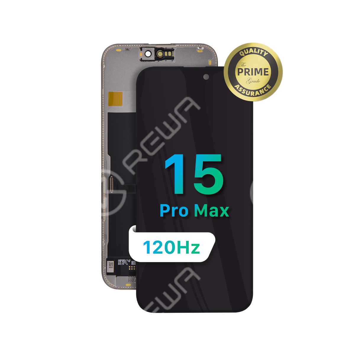 REPART 120Hz Soft OLED Screen Replacement for iPhone 15 Pro Max