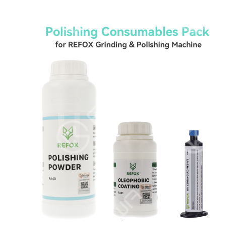 REFOX Polishing Consumables Pack (Polishing Powder / Oleophobic Coating / Waterproof Adhesive)