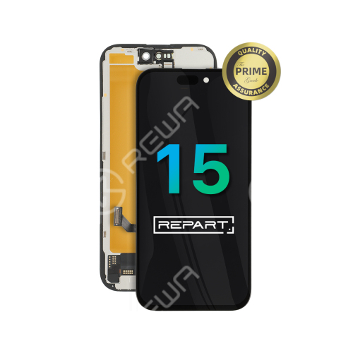 REPART Hard OLED Screen Replacement for iPhone 15 - Prime (Supports IC Transfer)