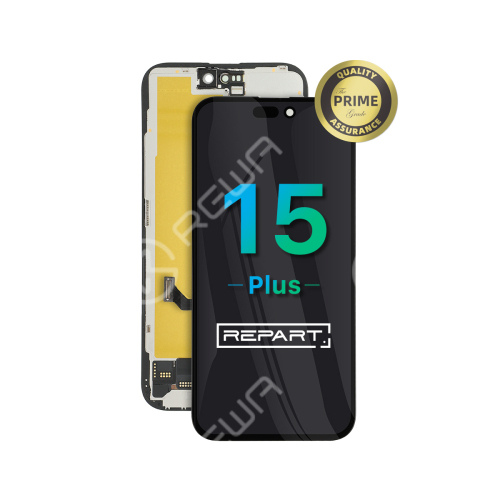 REPART Hard OLED Screen Replacement for iPhone 15 Plus - Prime (Supports IC Transfer)
