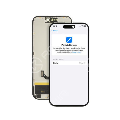 Diagnostic-Compatible Soft OLED Screen Assembly for iPhone 15 (IC Transfer NOT Required)