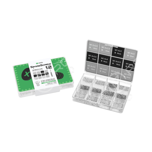 2UUL SC12 Spare Screw Set 1200pcs for Android Phone Repair