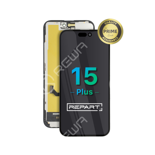 REPART Soft OLED Screen Replacement for iPhone 15 Plus - Prime (Supports IC transfer)