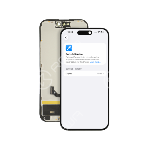 for iPhone 15 Diagnostic-Compatible Soft OLED Screen Assembly (IC Transfer NOT Required)