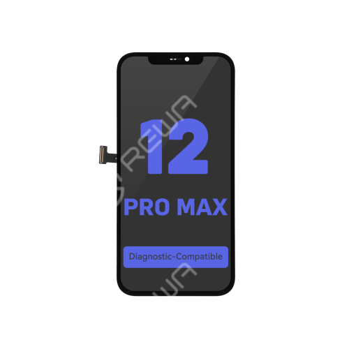 Diagnostic-Compatible Hard OLED Screen Assembly for iPhone 12 Pro Max(IC Transfer NOT Required)